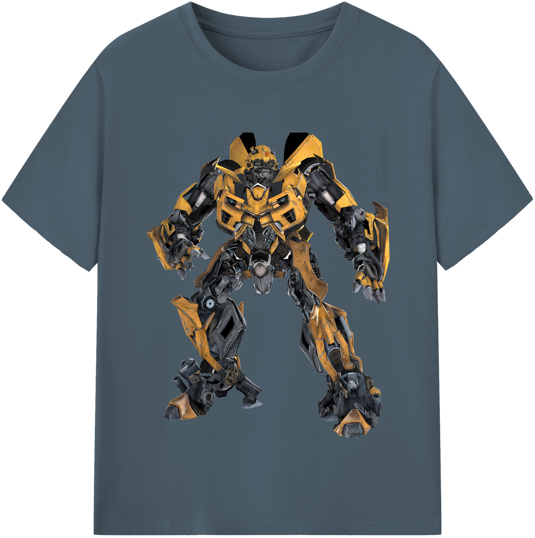 （画像用） Transformers トランスフォーマー 綿100％半袖Tシャツ（フロントプリント）